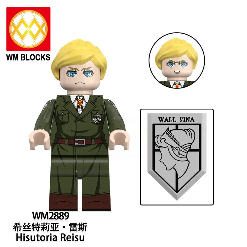 WM6204 Attack on Titan Series Minifigures
