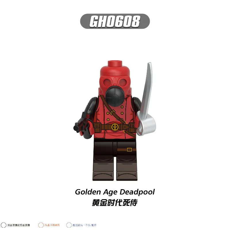G0177 Deadpool & Wolverine Series Minifigures