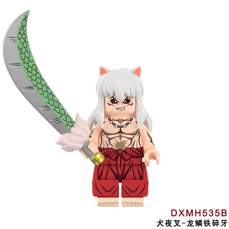 DXMH535AB Inuyasha Semi-demon Minifigures