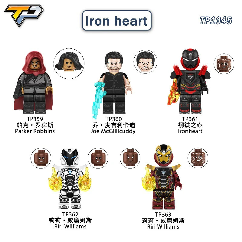 TP1045 Ironheart Series Minifigures