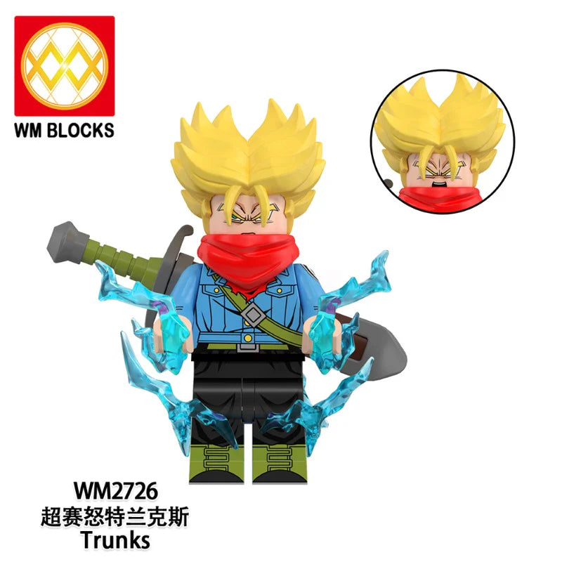 WM6184 Dragon Ball series Minifigures
