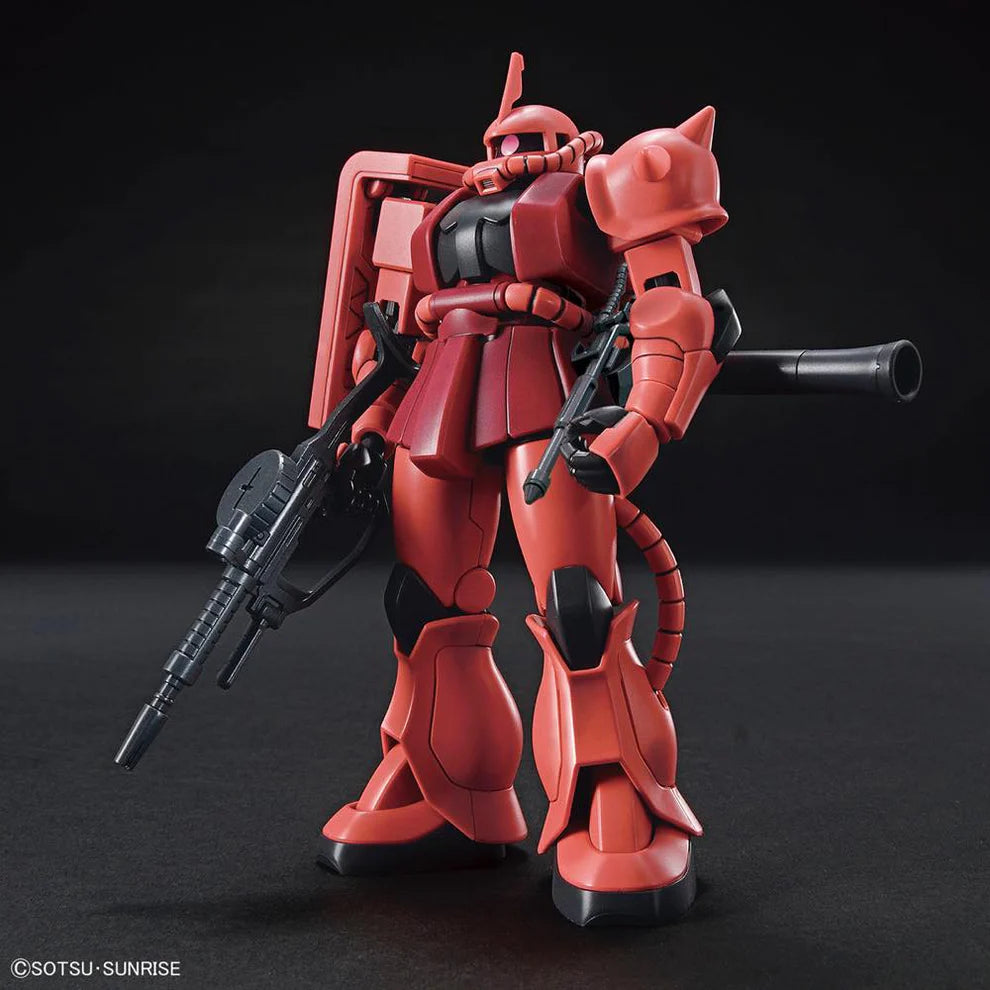 HGUC MS-06S Zaku II Char Custom Revive