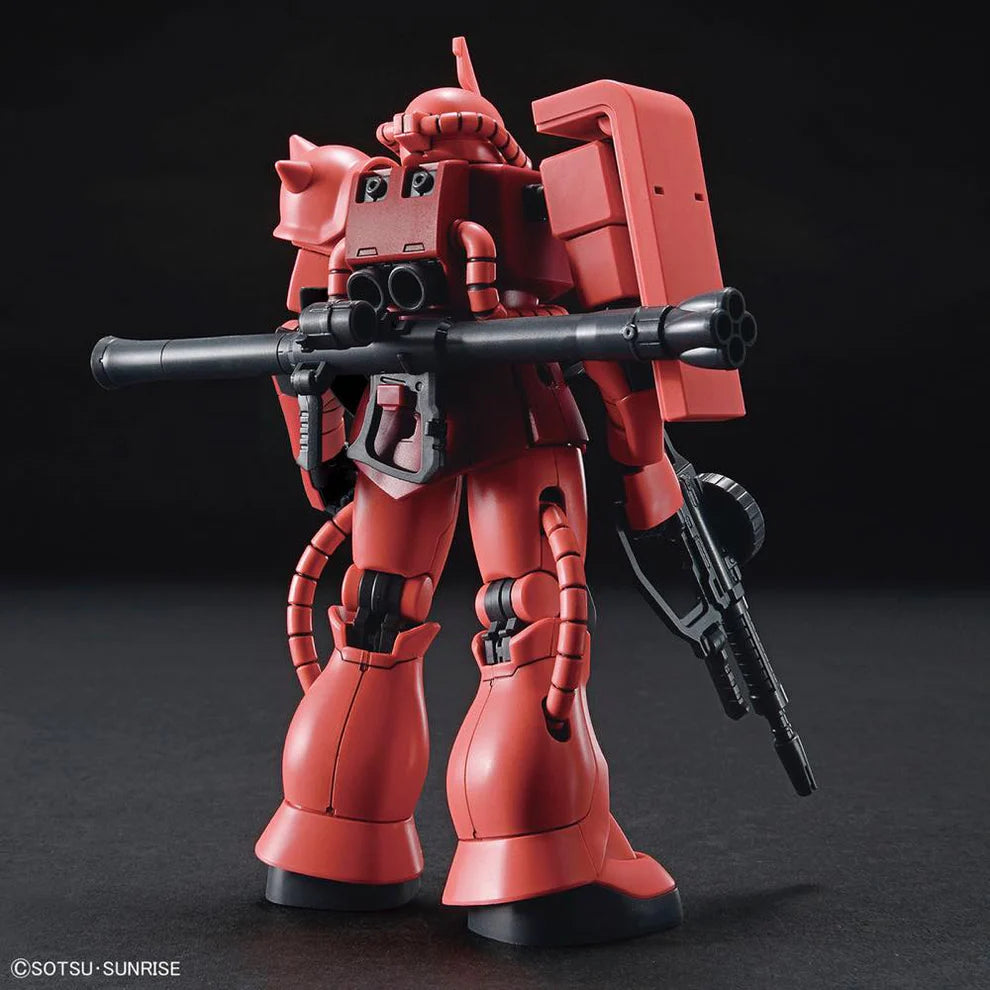 HGUC MS-06S Zaku II Char Custom Revive