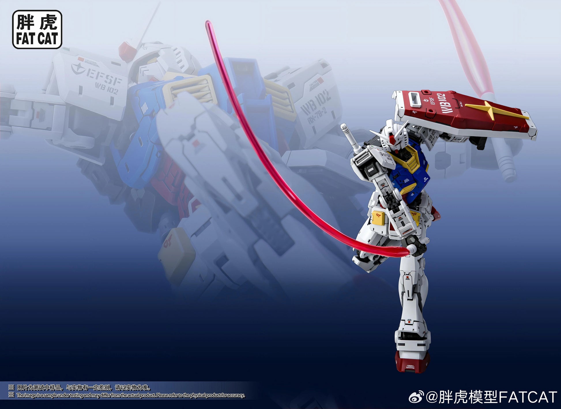 Fat Cat MG 1/100 RX-78-2 RG 2.0