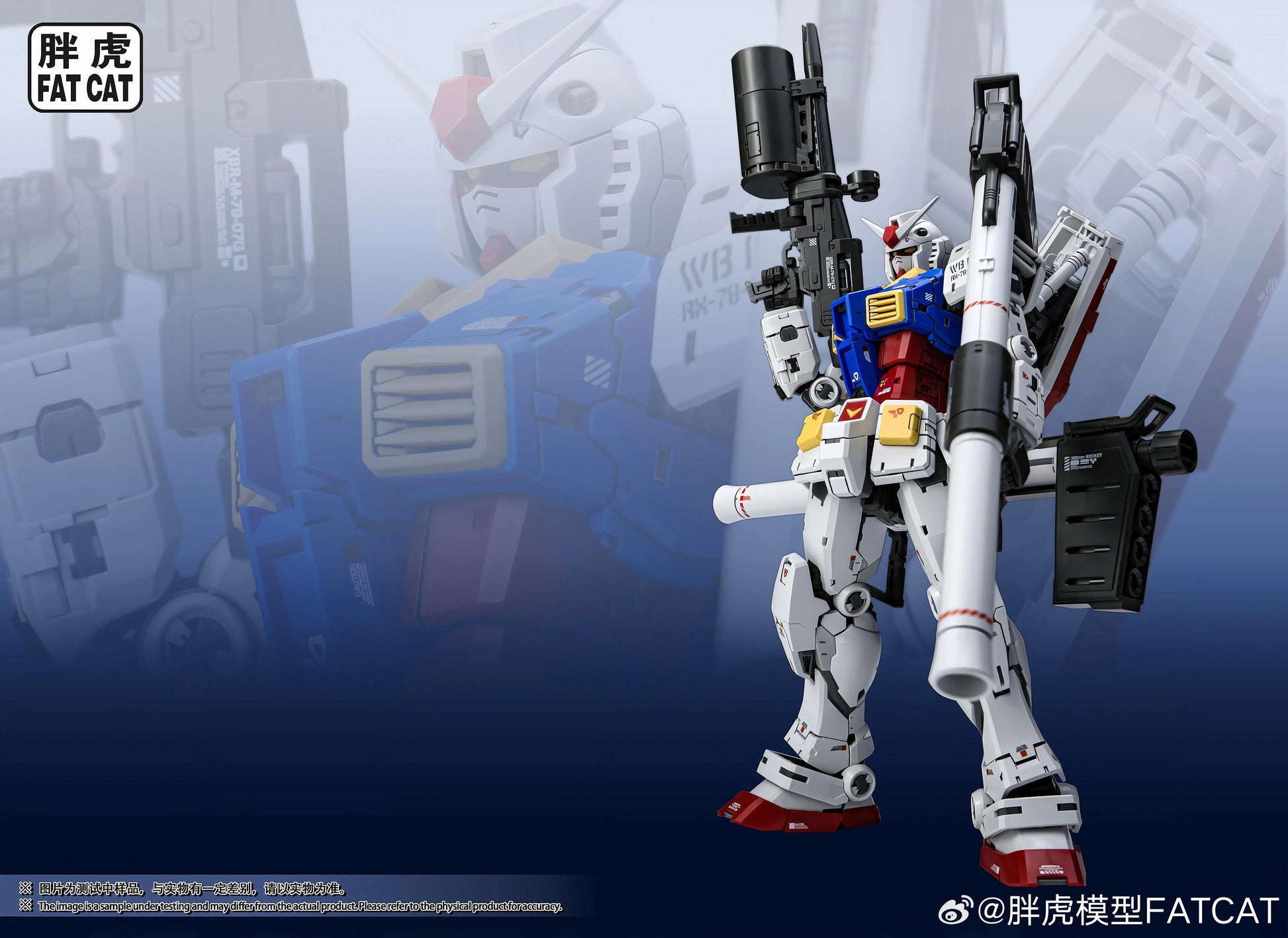 Fat Cat MG 1/100 RX-78-2 RG 2.0