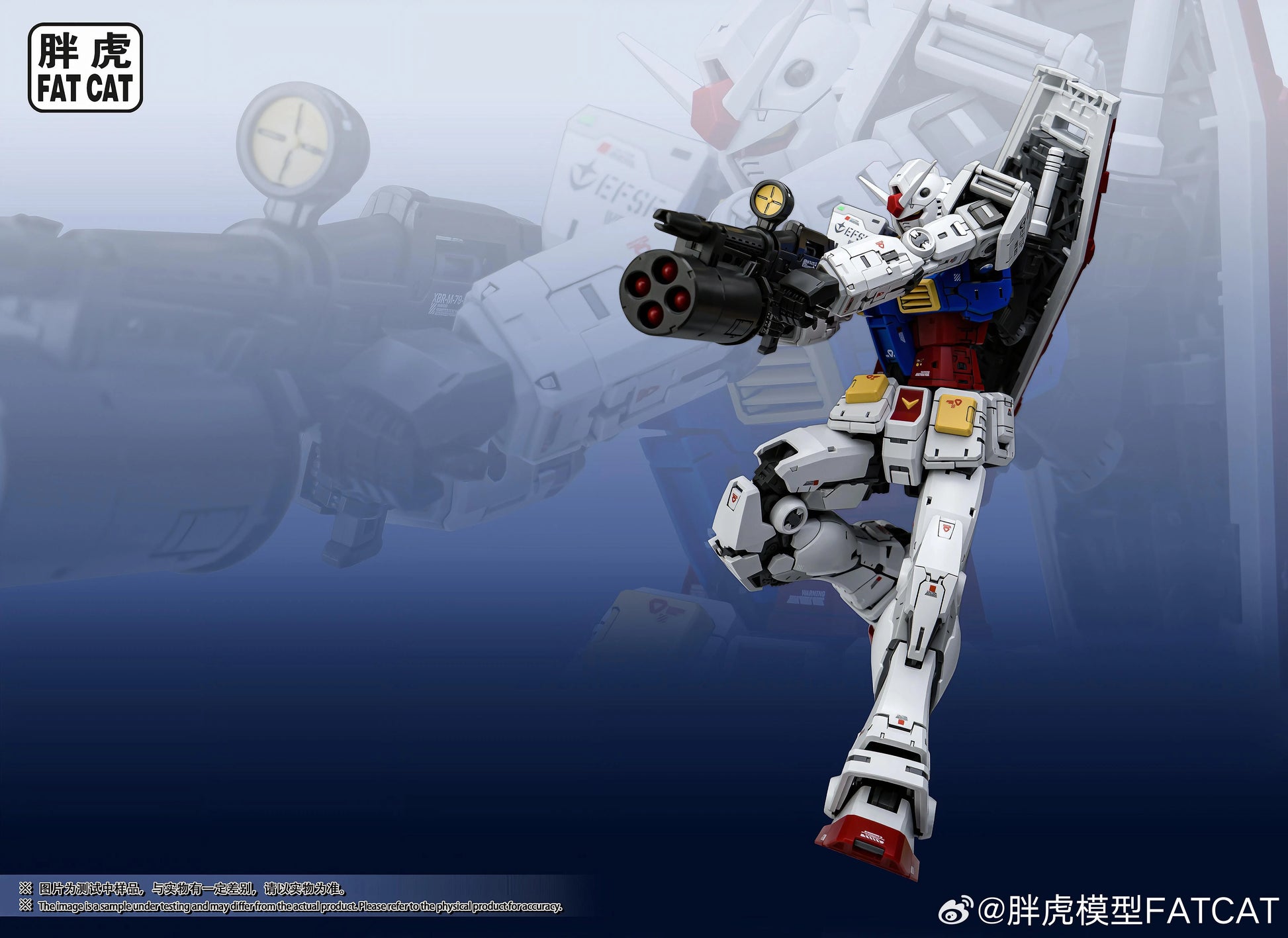 Fat Cat MG 1/100 RX-78-2 RG 2.0