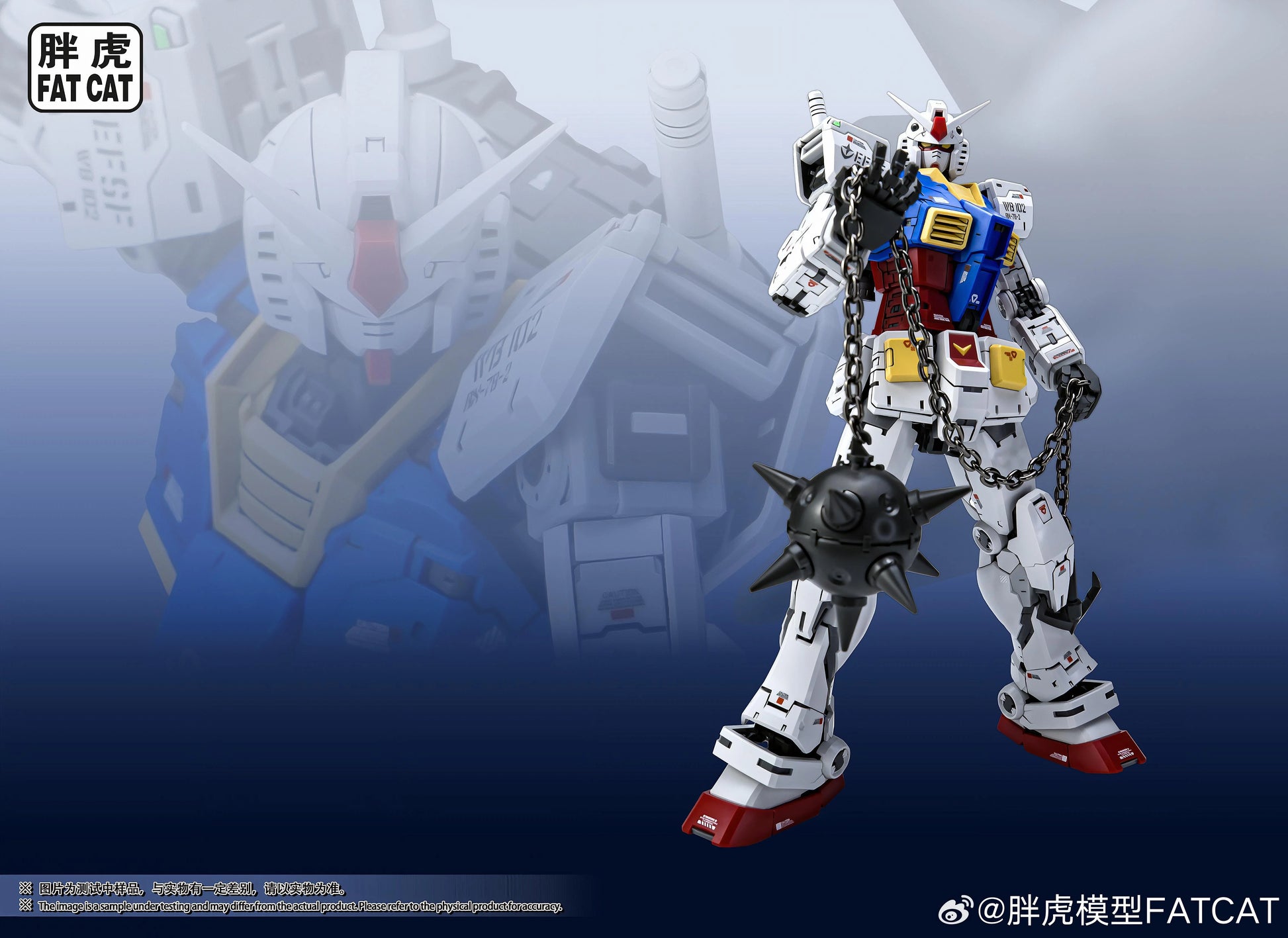 Fat Cat MG 1/100 RX-78-2 RG 2.0