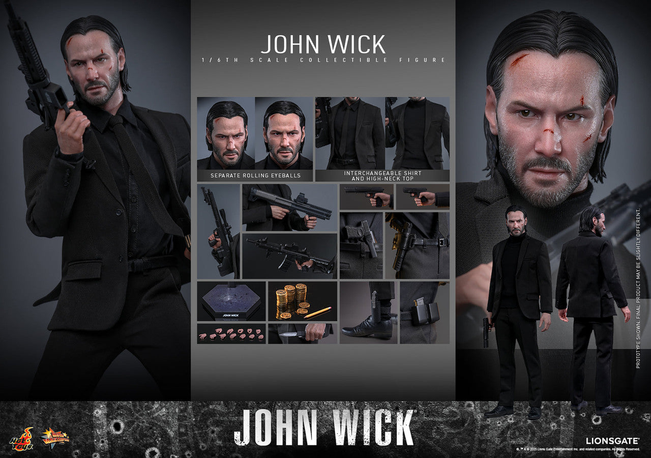 Hot Toys 1/6 John Wick Baba Yaga Figure