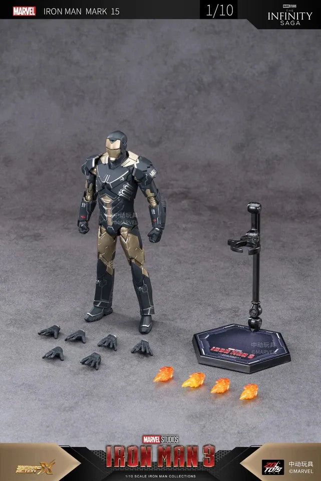 ZD Toys Iron Man MK 15 Action Figure 1/10 Scale