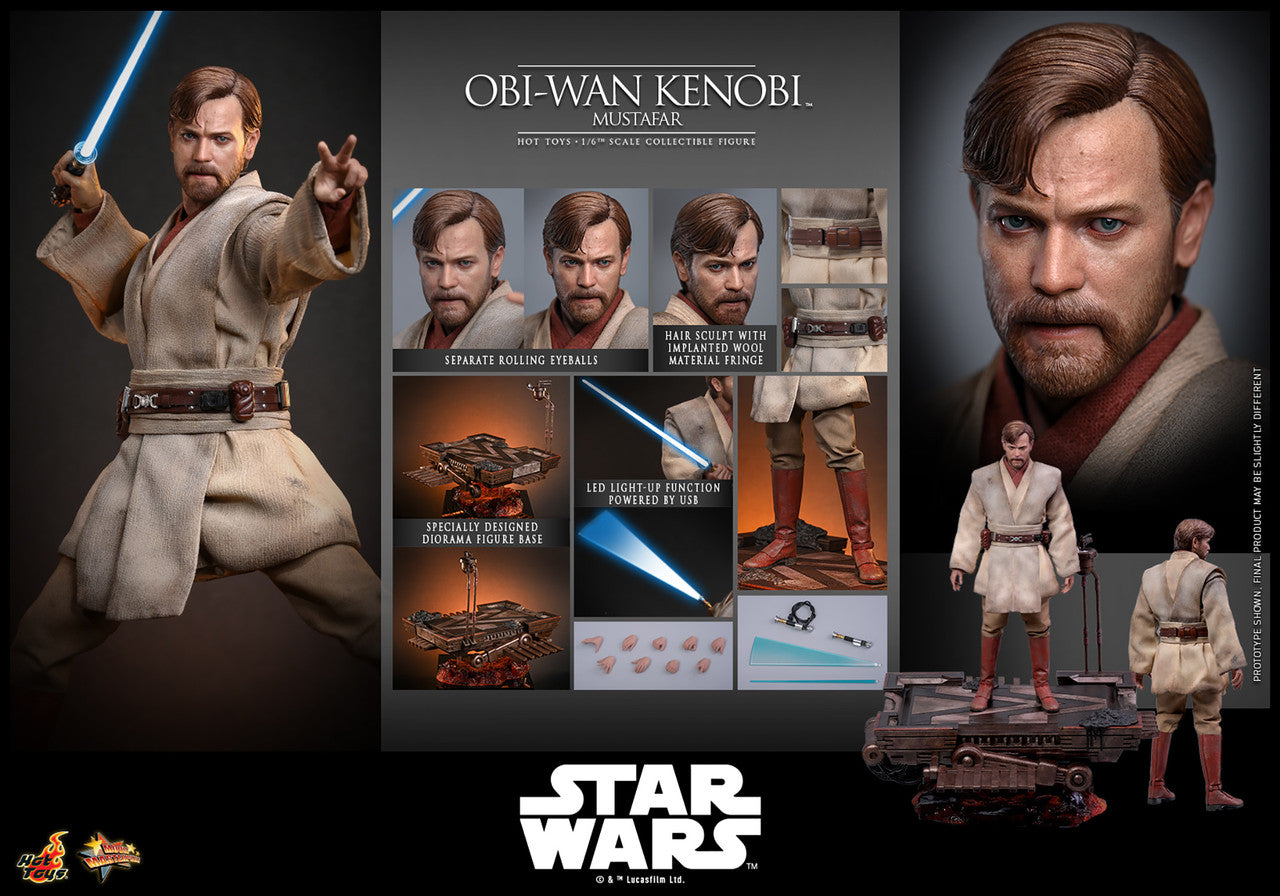 Hot Toys 1/6 Obi-Wan Kenobi Mustafar