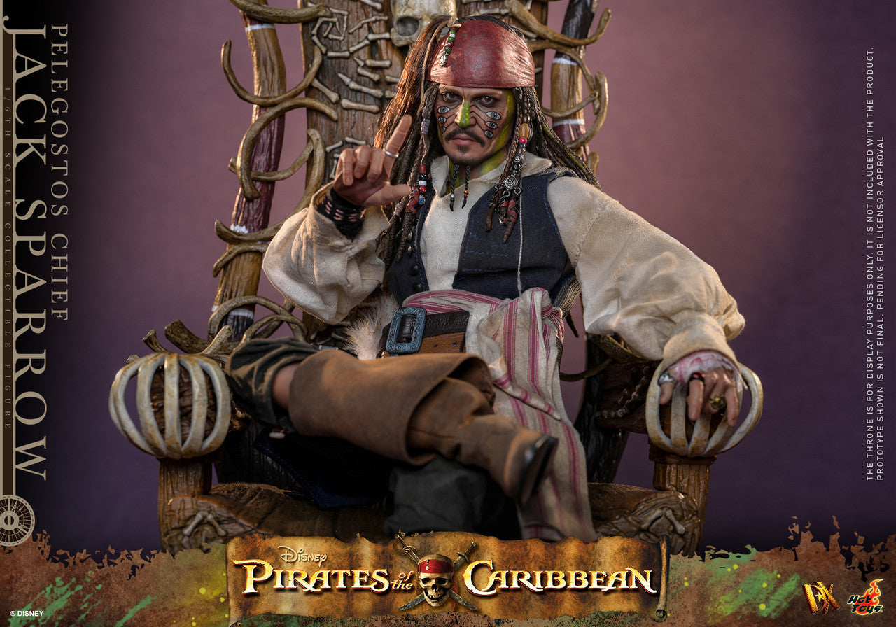 Hot Toys 1/6 Pelegostos Chief Jack Sparrow