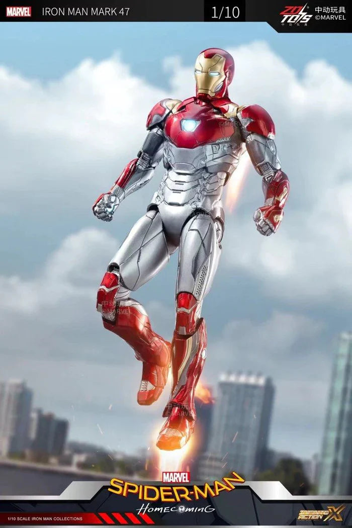 ZD Toys Iron Man MK 47 Action Figure 1/10 Scale