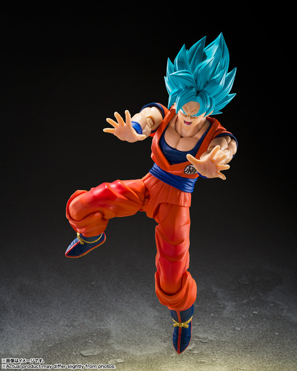 S.H.Figuarts Super Saiyan God Super Saiyan Goku (Blue Power Transcending Limits) Action Figure
