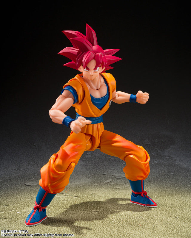 S.H.Figuarts Super Saiyan God Goku (God Aura) Action Figure