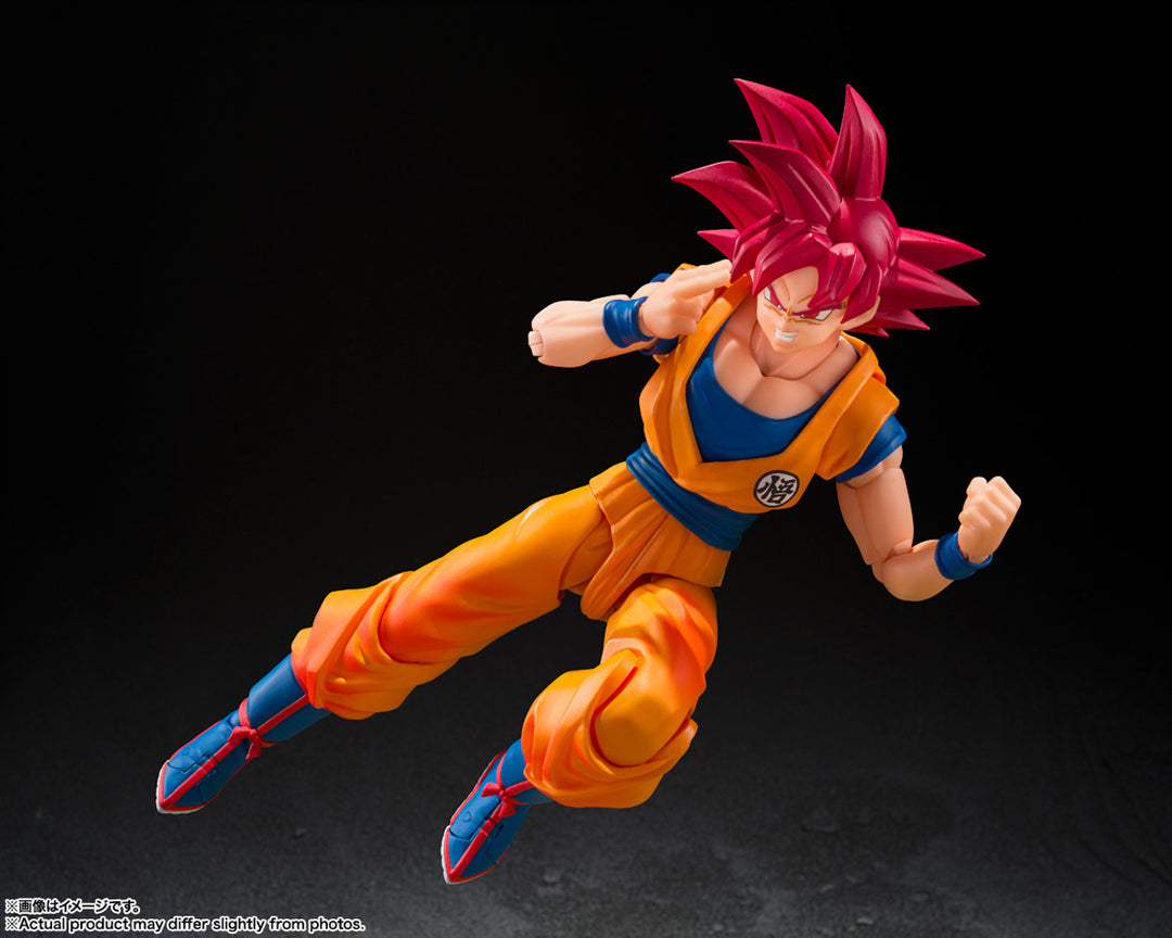 S.H.Figuarts Super Saiyan God Goku (God Aura) Action Figure