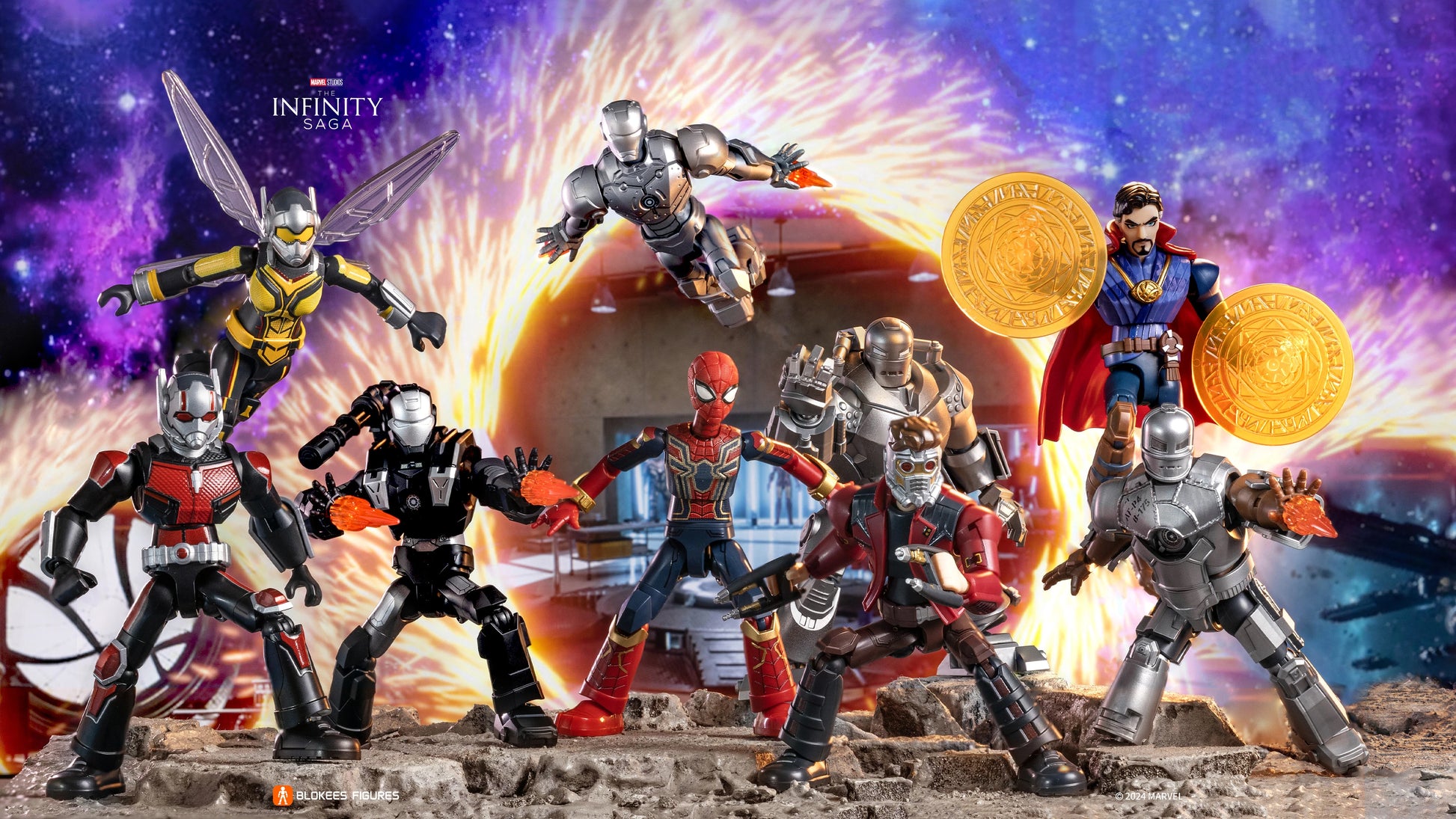 [In-Stock] Blokees Marvel Infinity Saga Galaxy Version 02: The Amazing Miracle