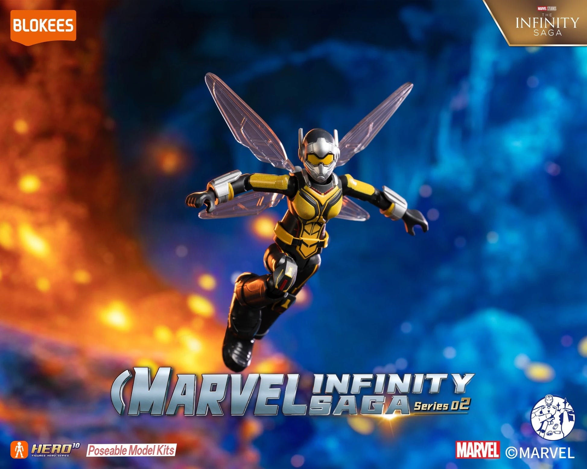 [In-Stock] Blokees Marvel Infinity Saga Galaxy Version 02: The Amazing Miracle