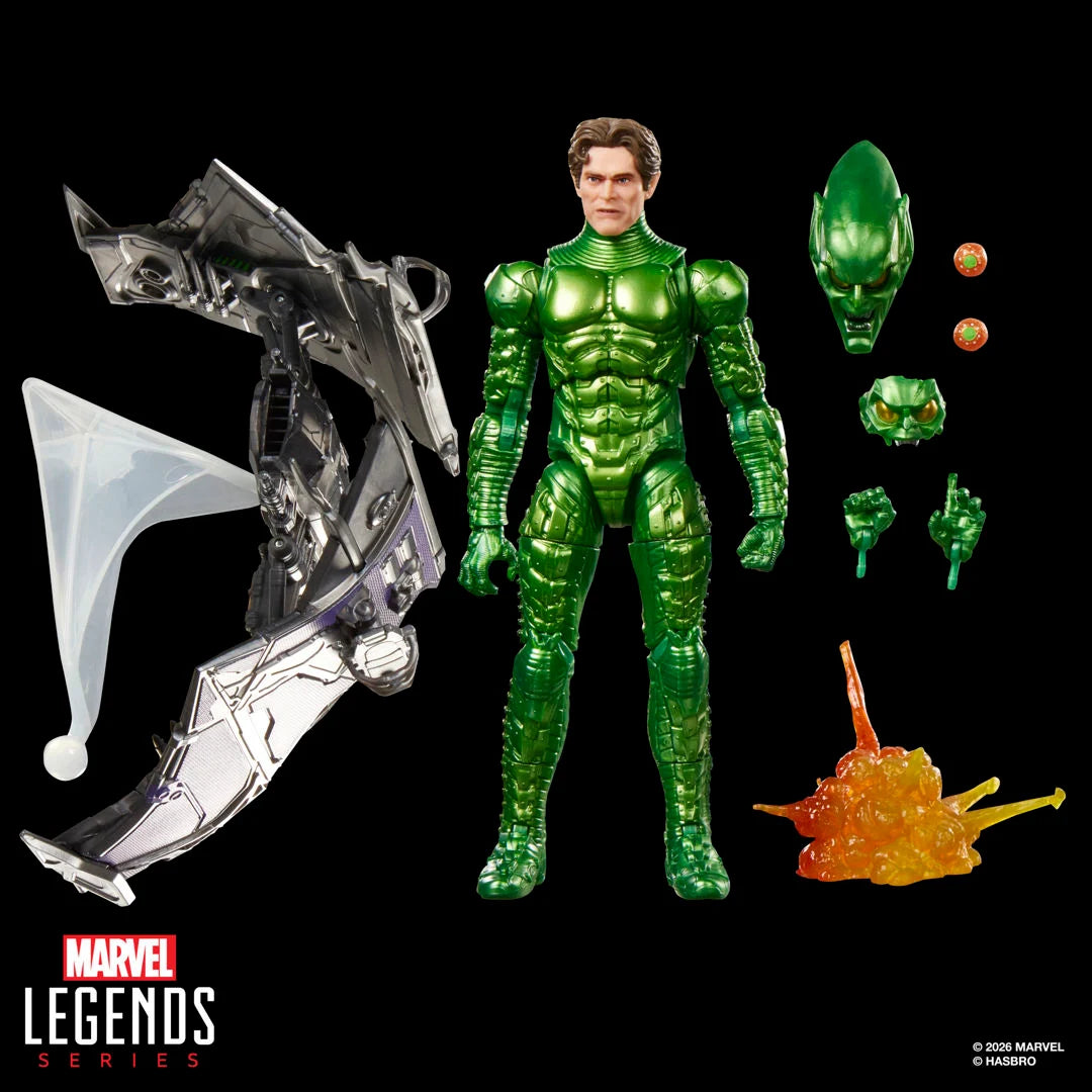 Marvel Legends Spider-Man: No Way Home Green Goblin Action Figure and Glider Set