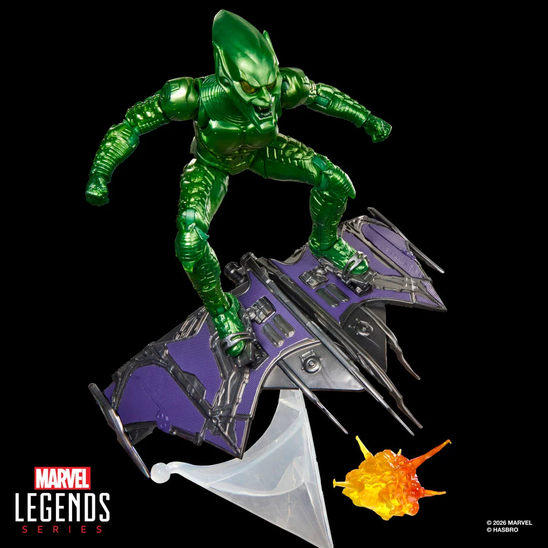 Marvel Legends Spider-Man: No Way Home Green Goblin Action Figure and Glider Set