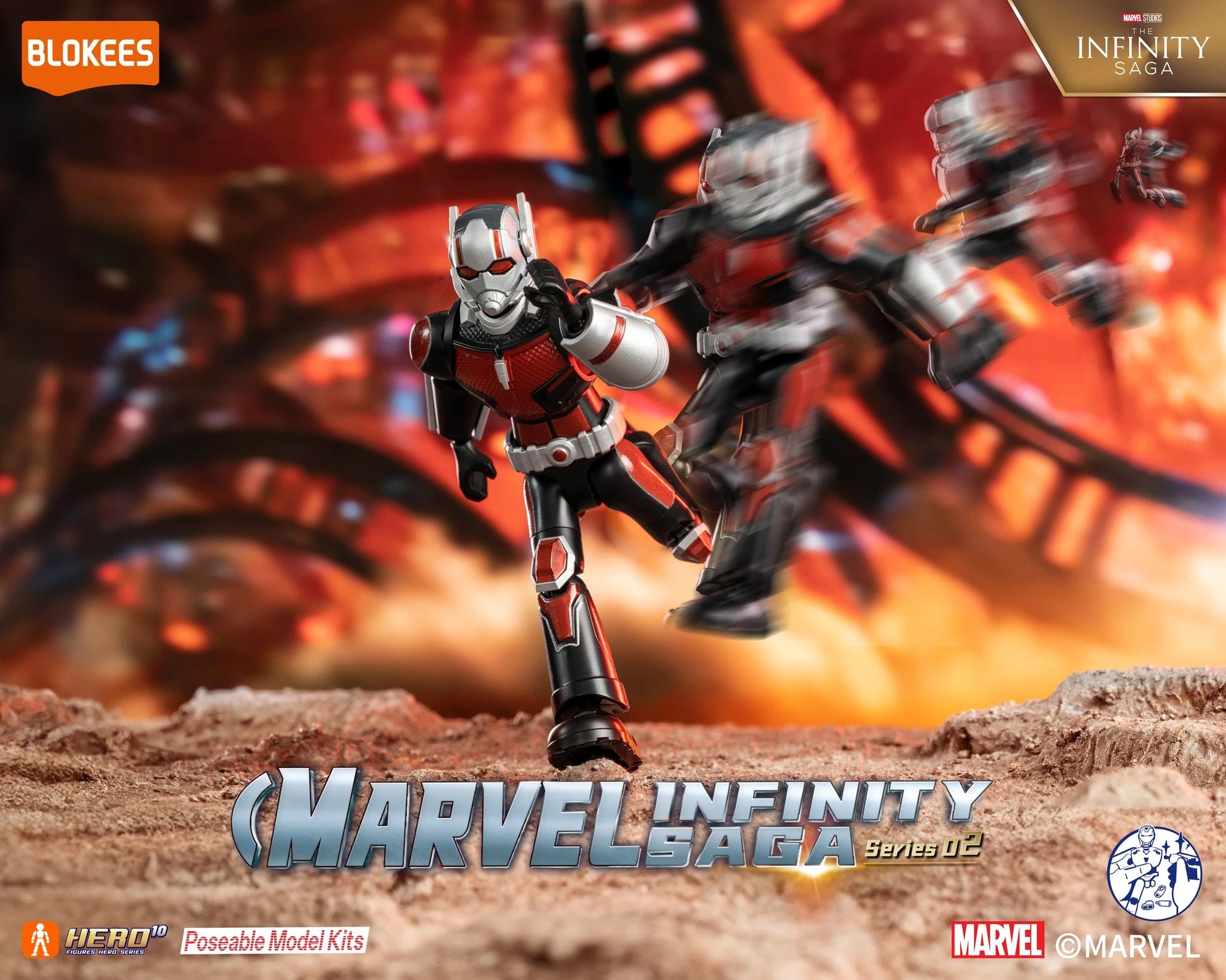 [In-Stock] Blokees Marvel Infinity Saga Galaxy Version 02: The Amazing Miracle