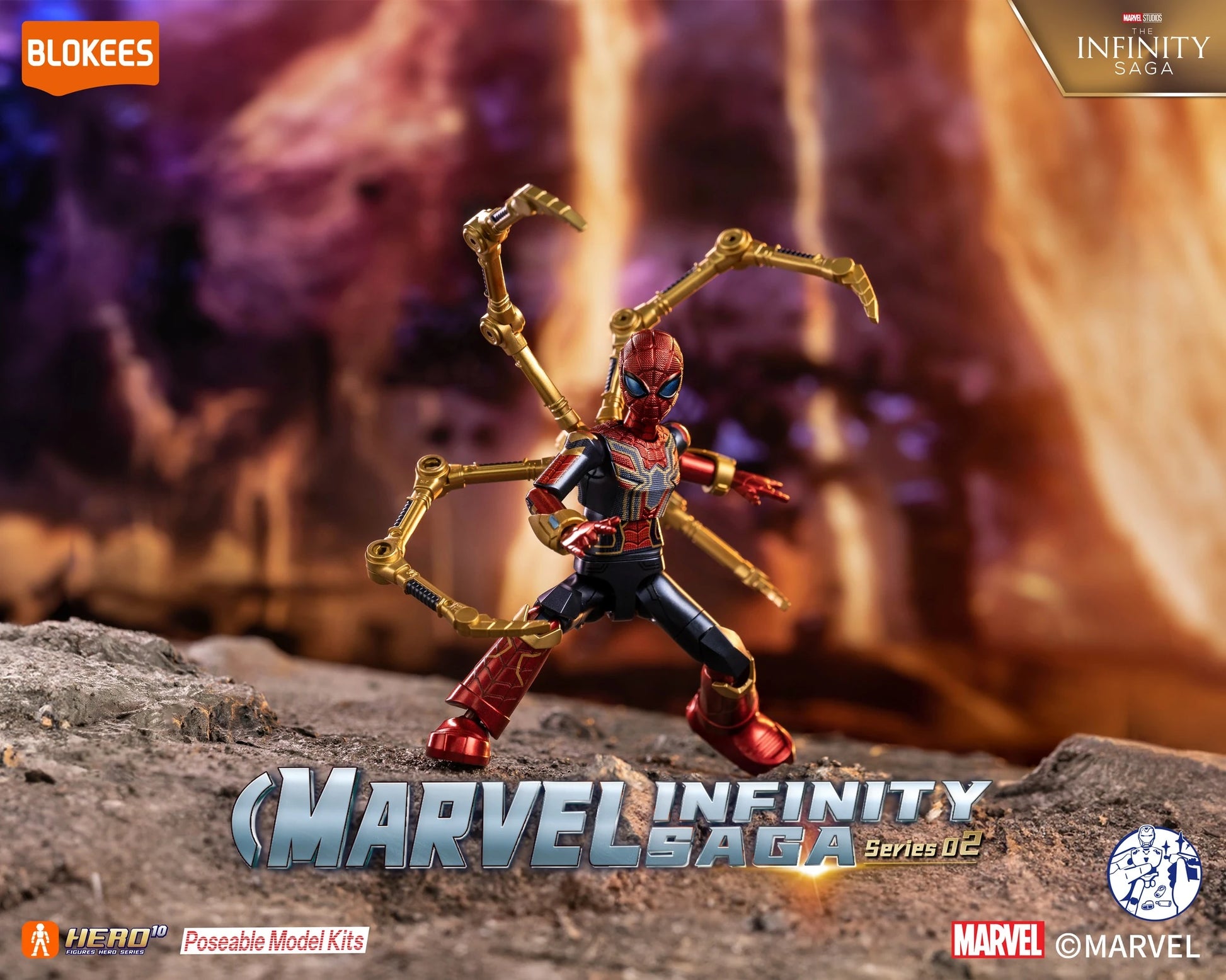 [In-Stock] Blokees Marvel Infinity Saga Galaxy Version 02: The Amazing Miracle