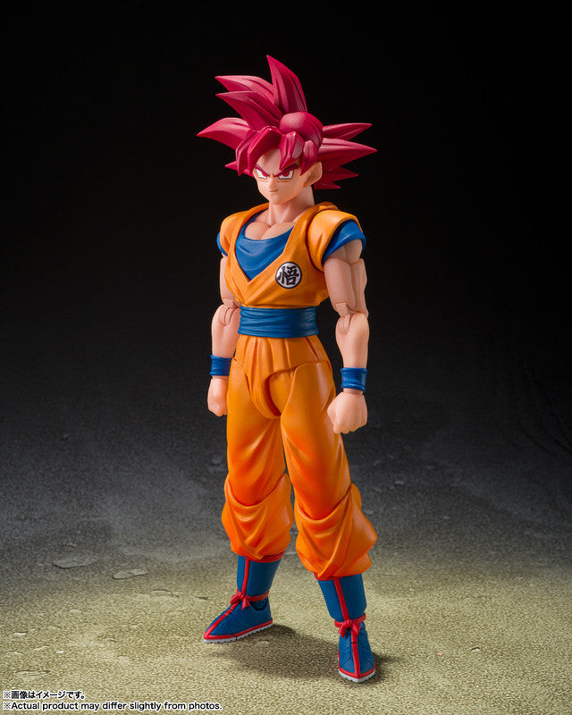 S.H.Figuarts Super Saiyan God Goku (God Aura) Action Figure