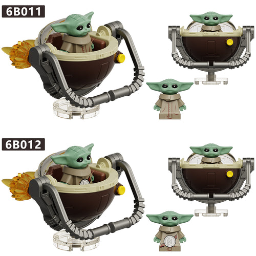 6B011 Star Wars Yoda Minifigures