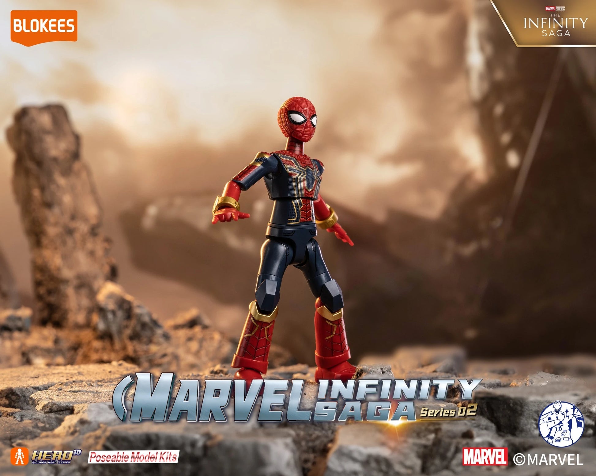 [In-Stock] Blokees Marvel Infinity Saga Galaxy Version 02: The Amazing Miracle