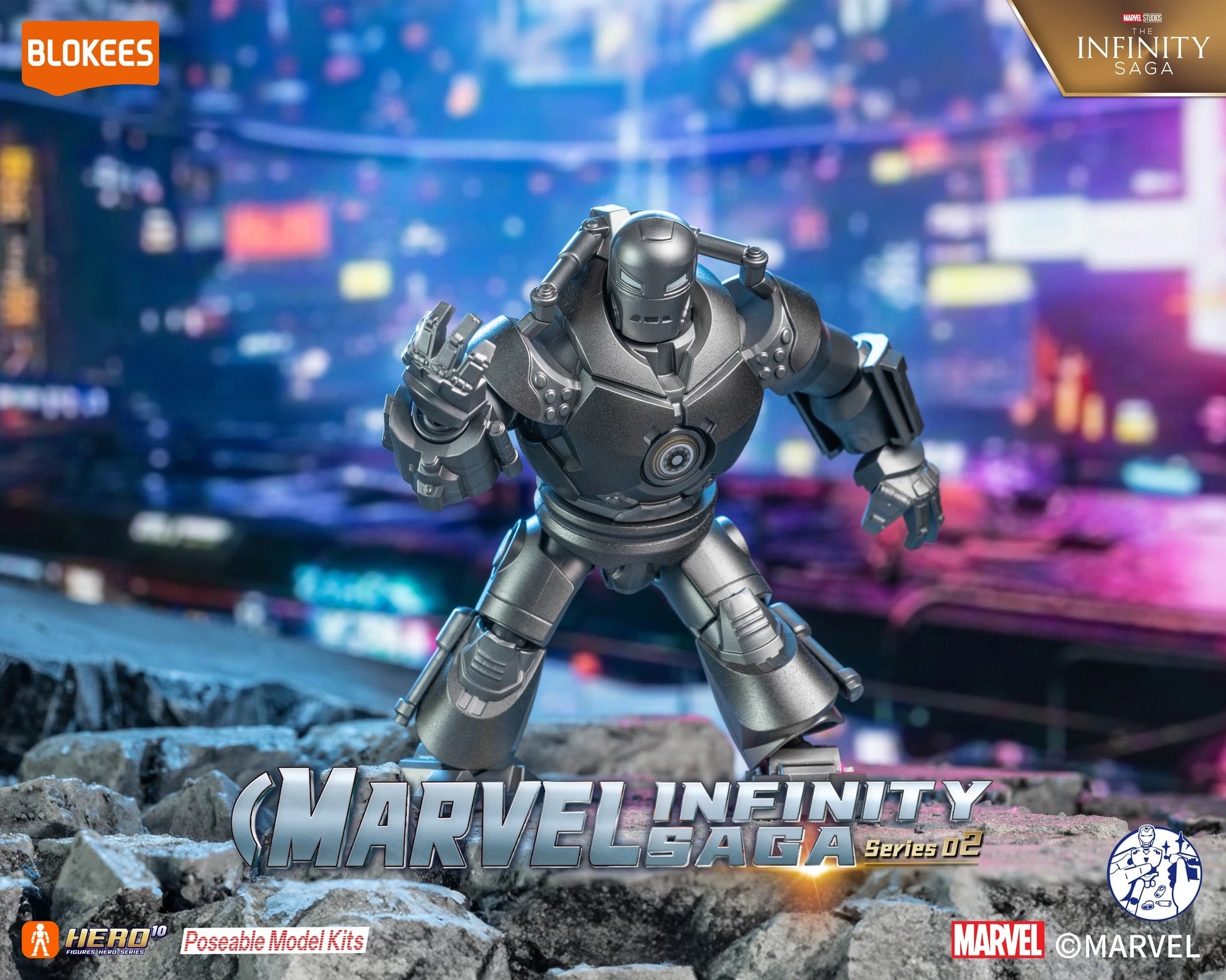 [In-Stock] Blokees Marvel Infinity Saga Galaxy Version 02: The Amazing Miracle