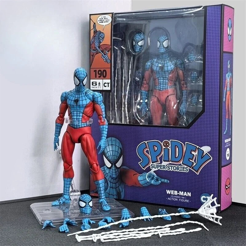 CT Toys Mafex No.190 Web-Man Comic Version Spider-man