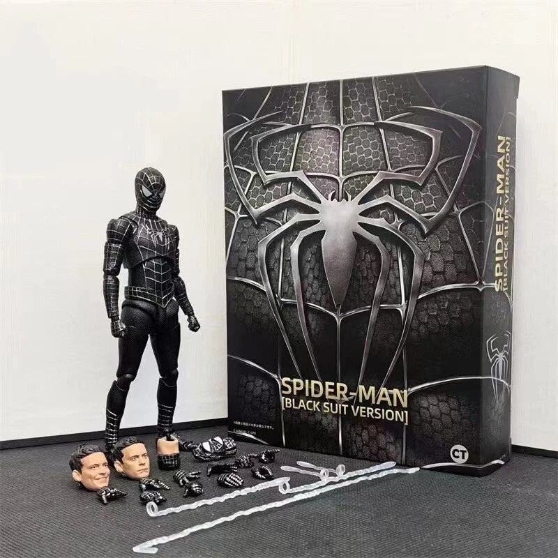 CT Toys Friendly Neighborhood Spider-Man Tobey Maguire (Black Suit Version)