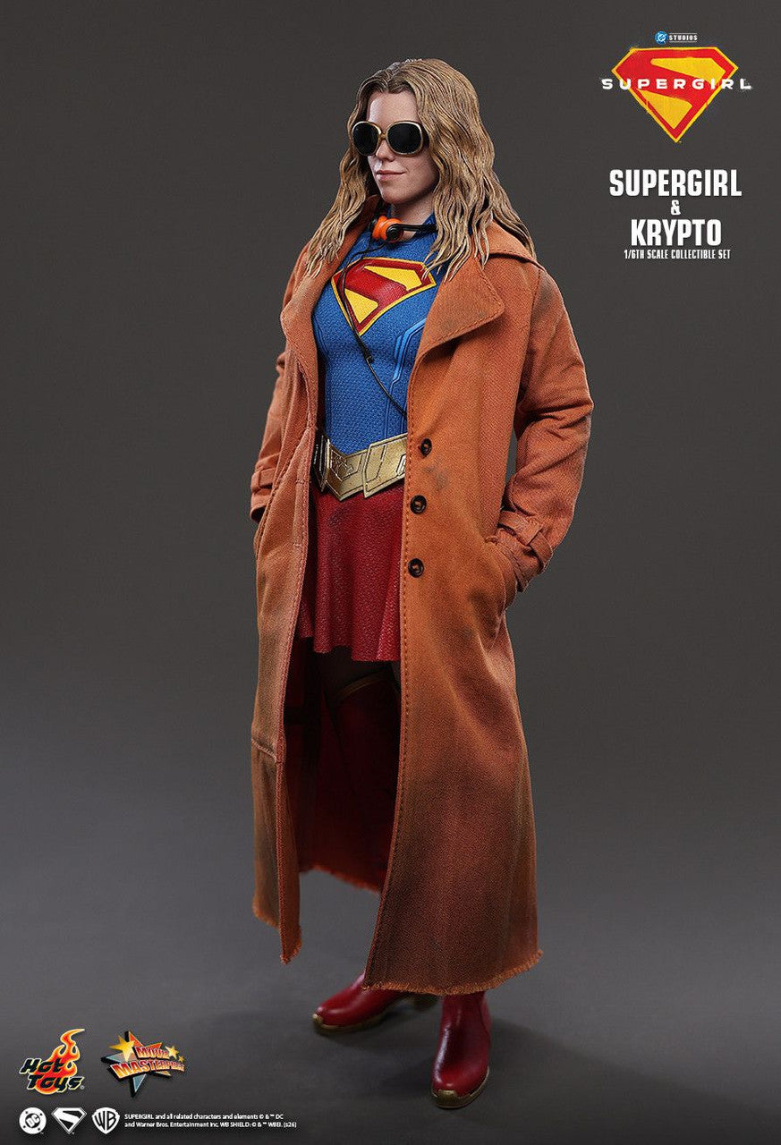 Hot Toys 1/6 Supergirl & Krypto Figure Set