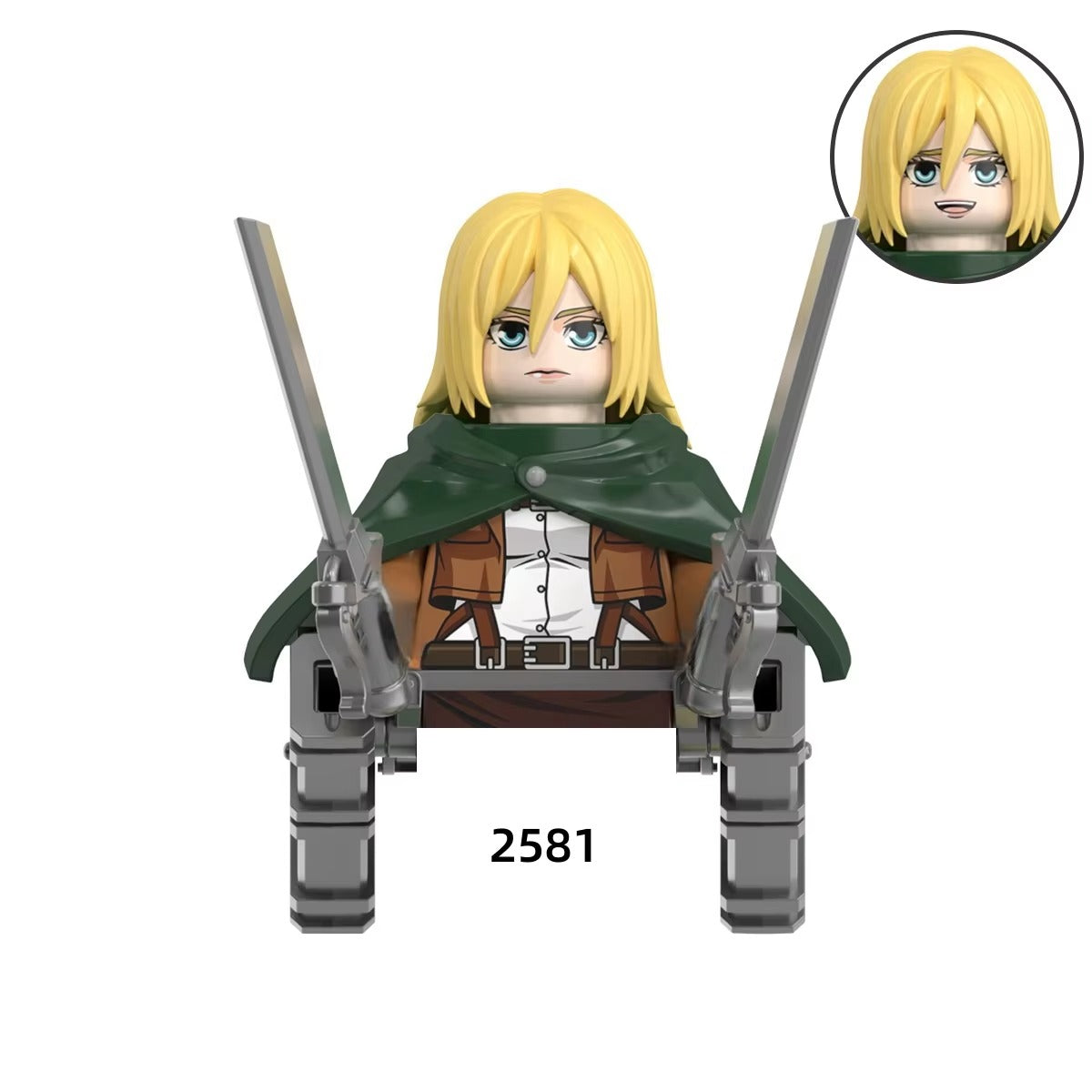 Attack On Titan Minifigures Set 2