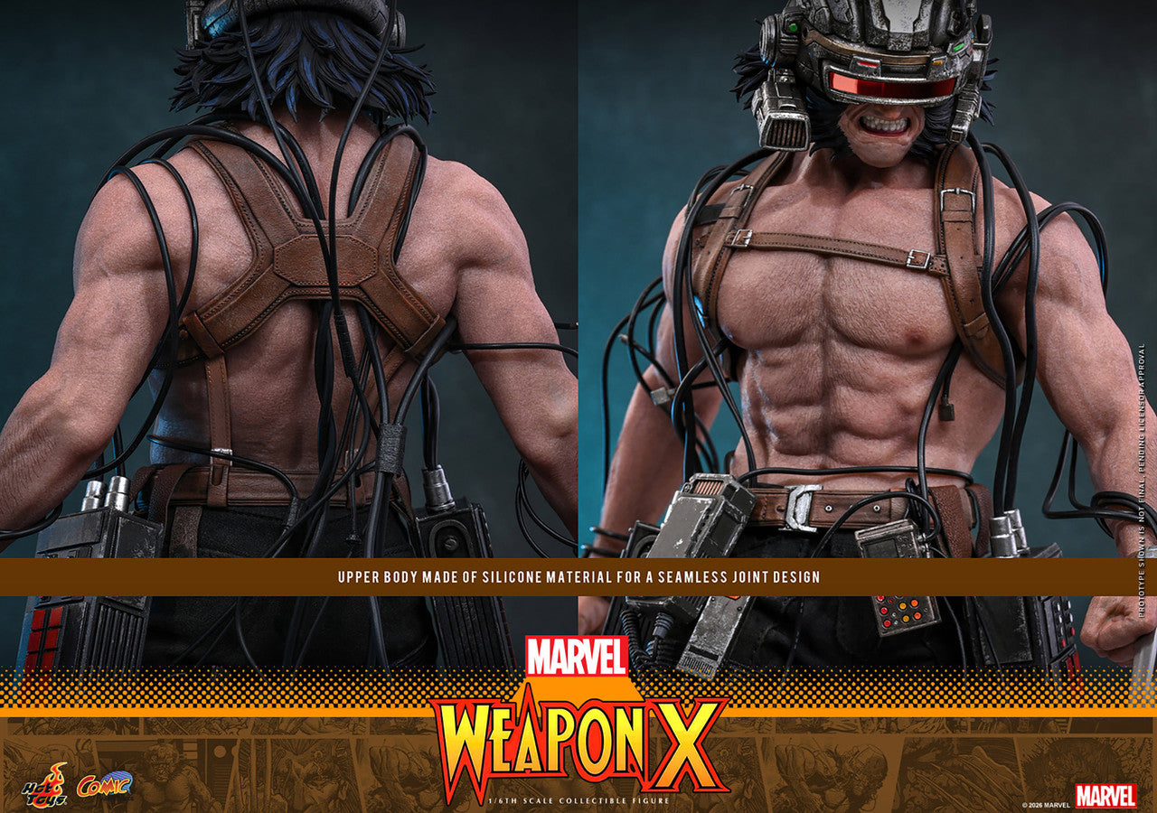 Hot Toys 1/6 Weapon X Figure