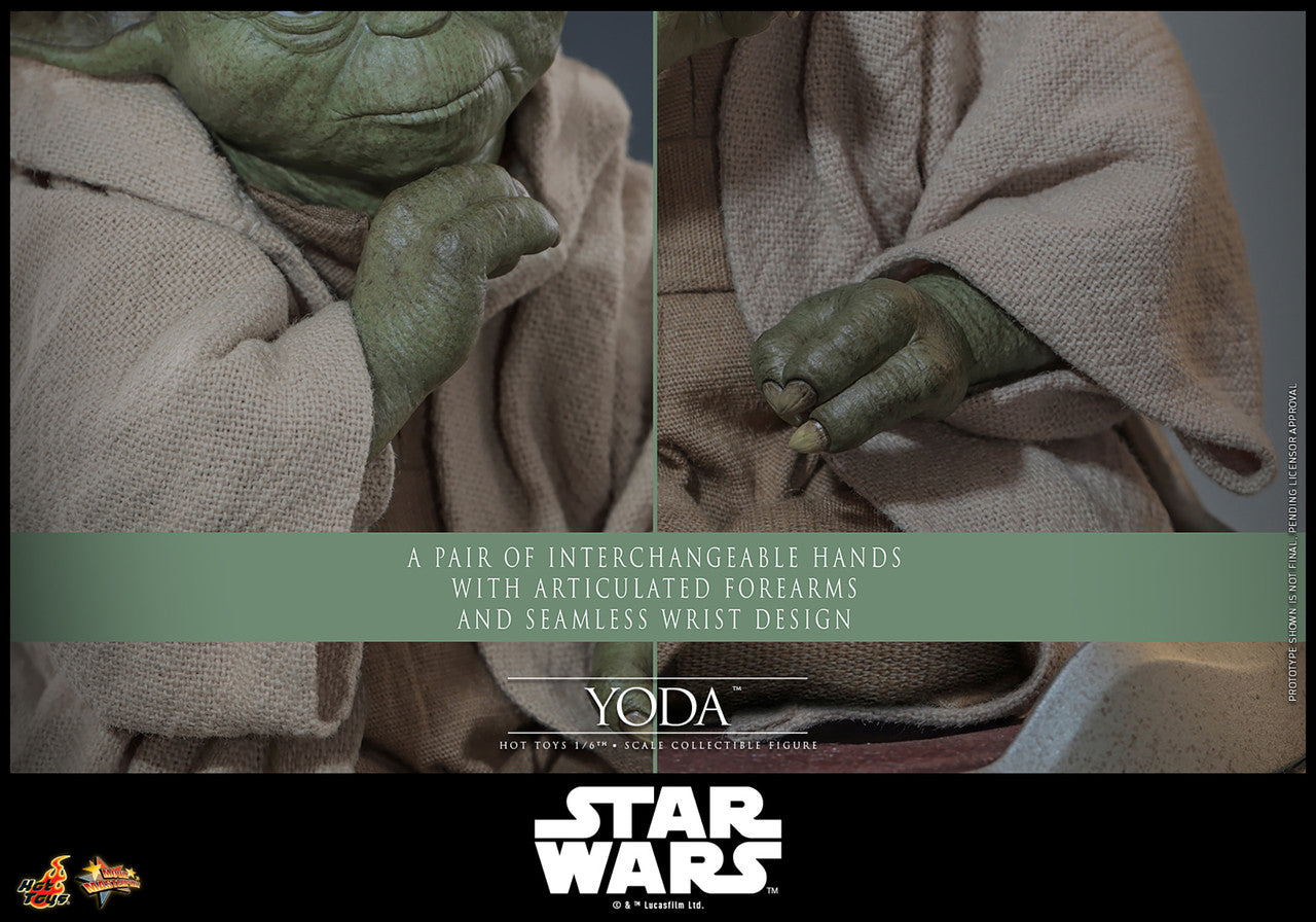 Hot Toys 1/6 Revenge of the Sith Yoda