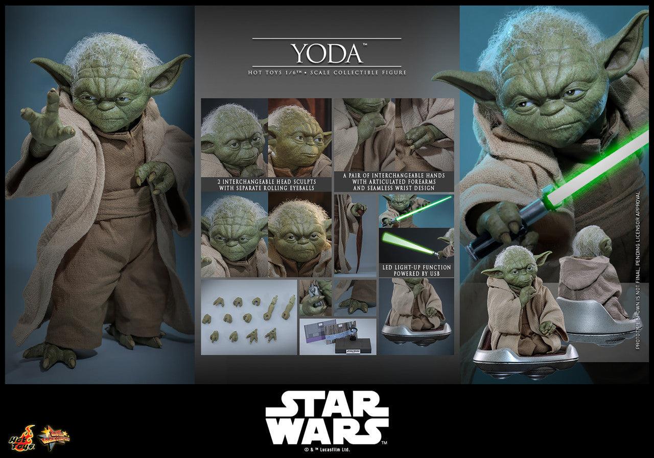 Hot Toys 1/6 Revenge of the Sith Yoda