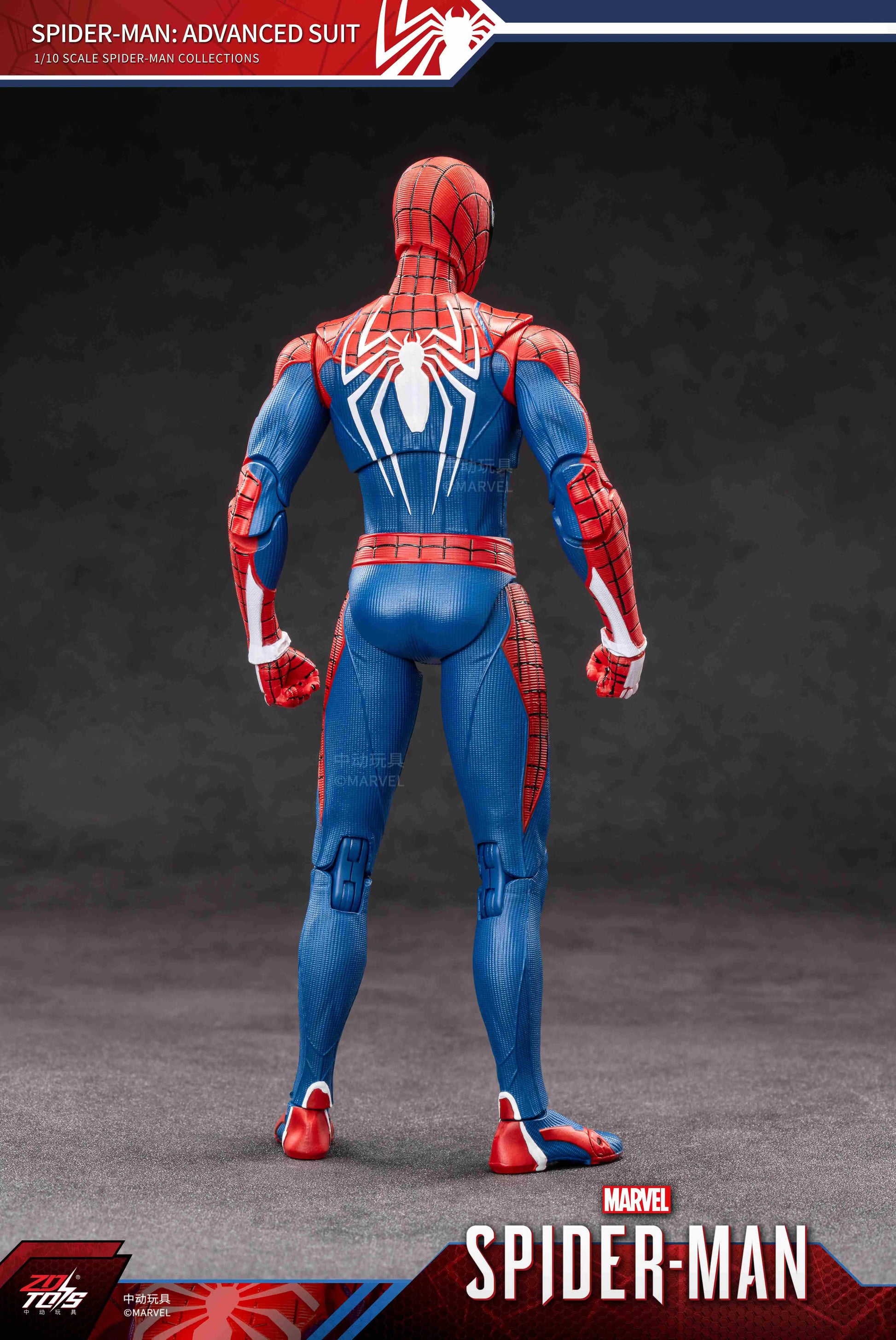ZD Toys Spider-Man: Advanced Suit 1/10 Scale Action Figure
